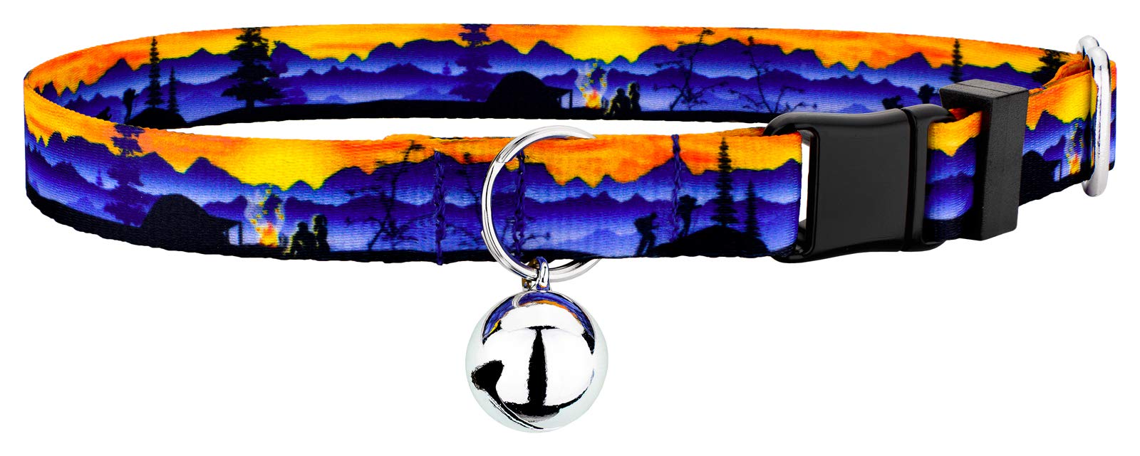 Country Brook Petz - Collar de gato Great Outdoors – Colección deportiva y atletismo con 14 diseños enérgicos