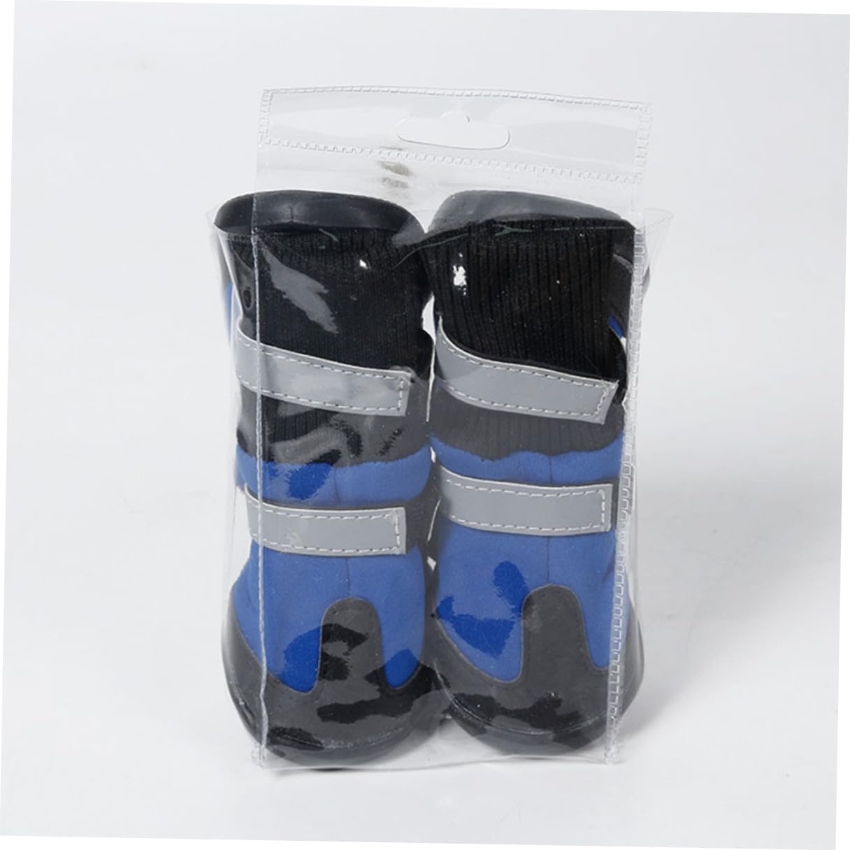 UPKOCH 4 Stück Hundeschneestiefel Warme Outdoor Pfotenstiefel für Mittlere und Große Hunde rutschfeste Winter Hundeschuhe mit Robustem Material und Schutzfunktion