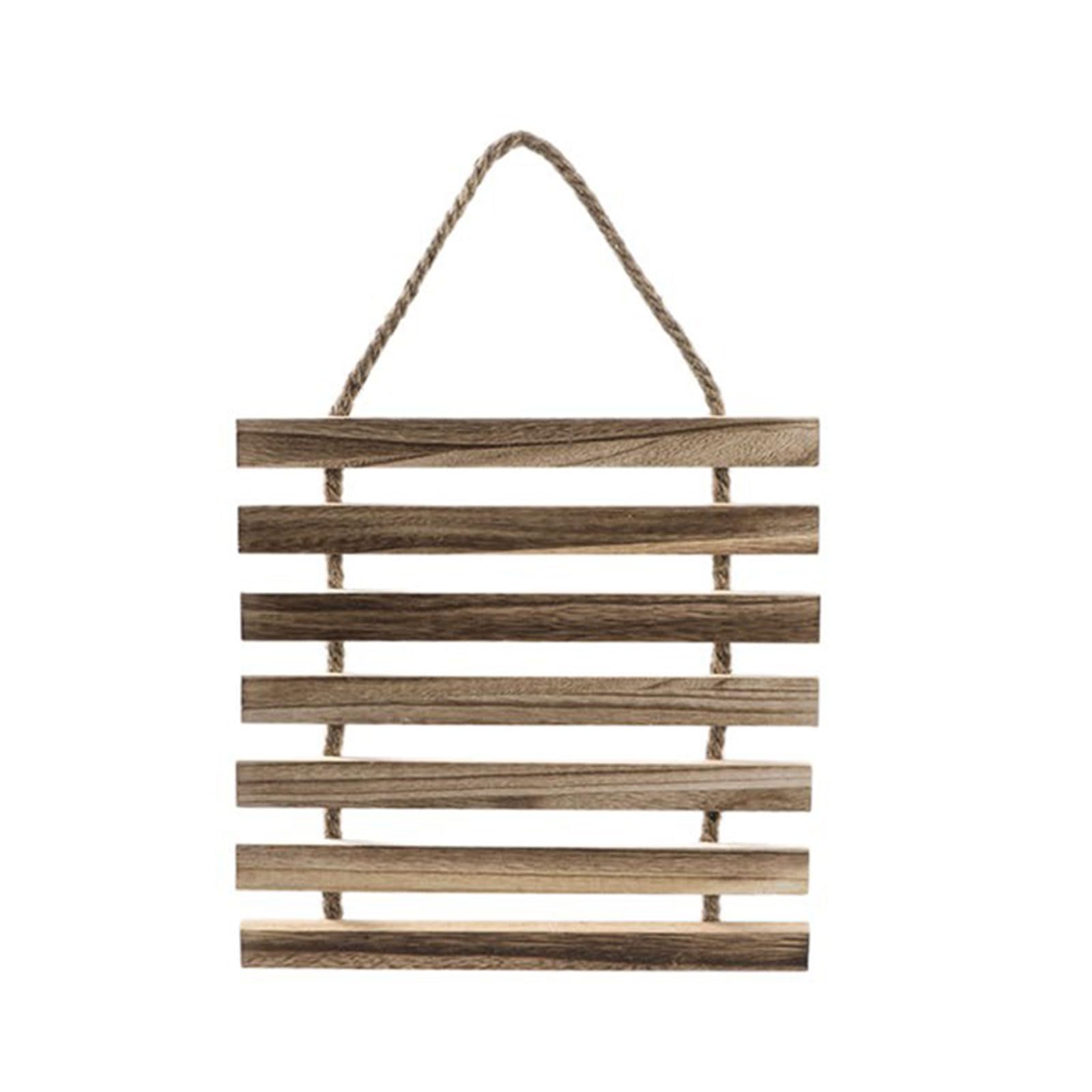 HDOYTXXM Hanging Plant Shelf Wood Wall Decors for Climbing Vine Succulents Display Balconies Garden Climbing Plant Stand