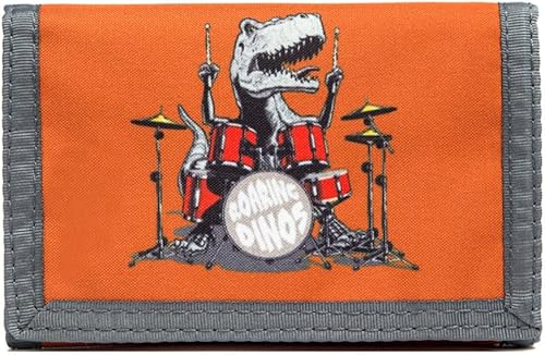 Billetera para niños y niñas, billetera para niños pequeños, billetera de lona triple para exteriores, billeteras juveniles para niños y niños,