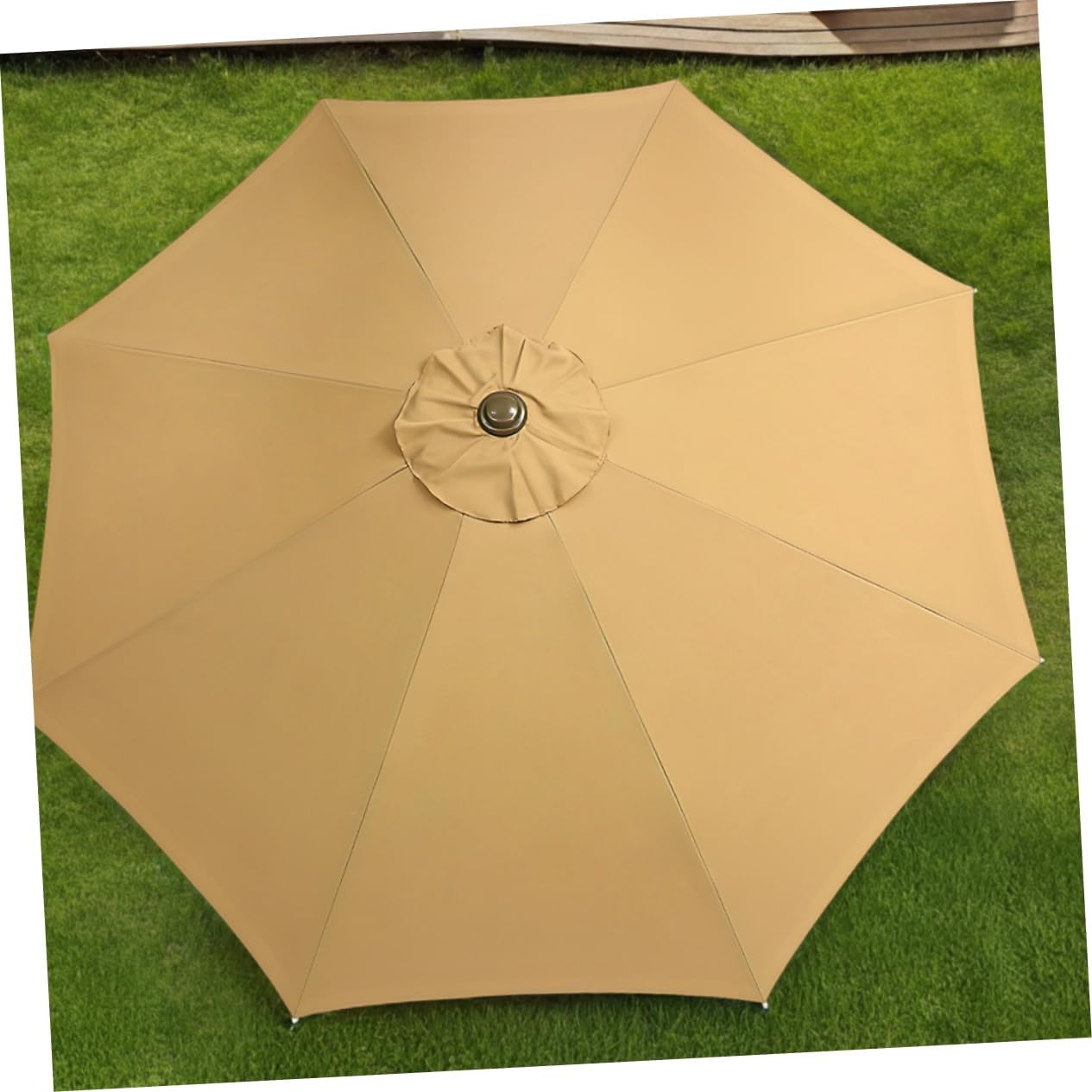 Patio Umbrella Replacement Canopy Top Cover for Ribs Umbrellas Fade Resistant and Durable Outdoor Sunshade for Garden Areas