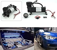 Vista 8 de 200PSI 1/4 NPT Compresor de Aire de Alta Presión para Tren/Camión/Coche 12V Negro