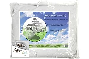 Organic and All-Natural Queen Size Buckwheat Pillow