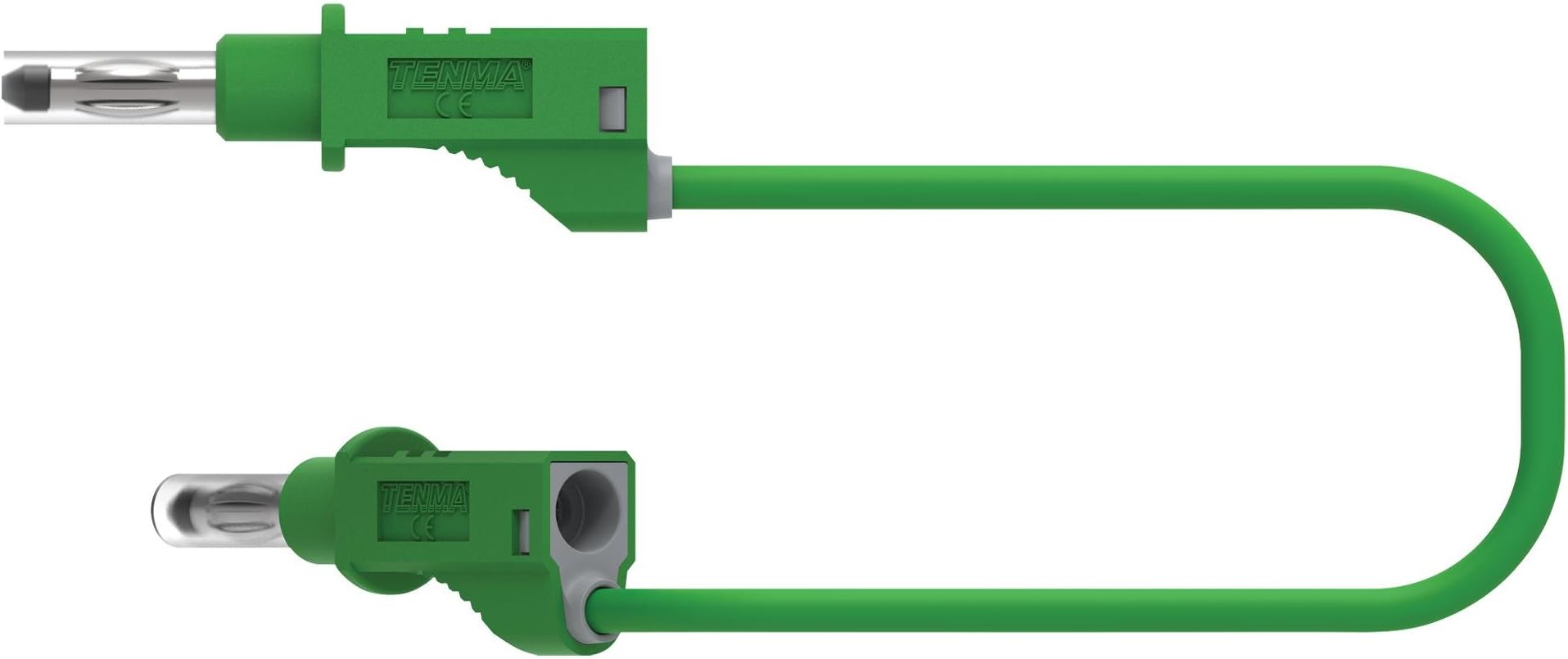 Tenma Test Lead, Green, 500Mm, 600V, 12A - 76-1338