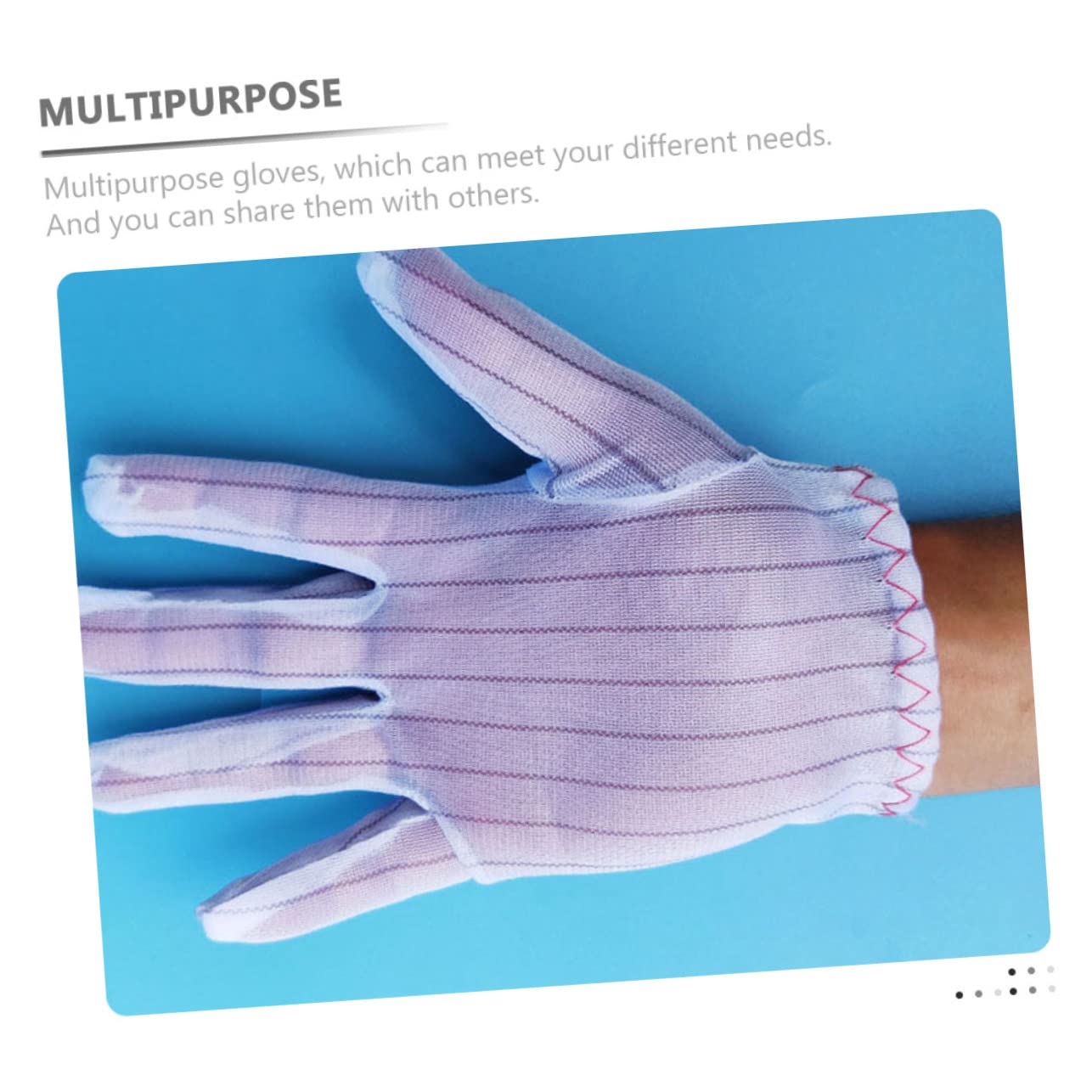 5 Pares De Guantes Mecánicos Para Trabajos Estáticos Para Reparación De Electrónica 10 Pares