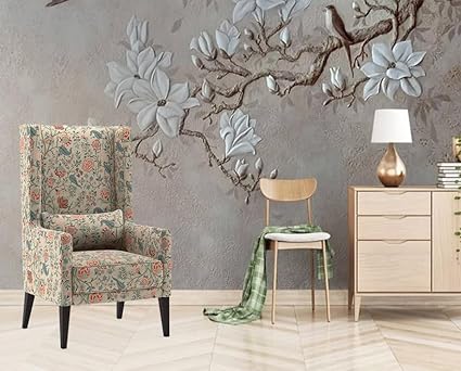 FORESTER FURNITURE Alyx Wooden Wing ARM Chair | Wingback Chair for Living Room one Seater Sofa | Luxury Rest Chair- 1 Seater High Density Foam, Seating and Home Decor Furniture