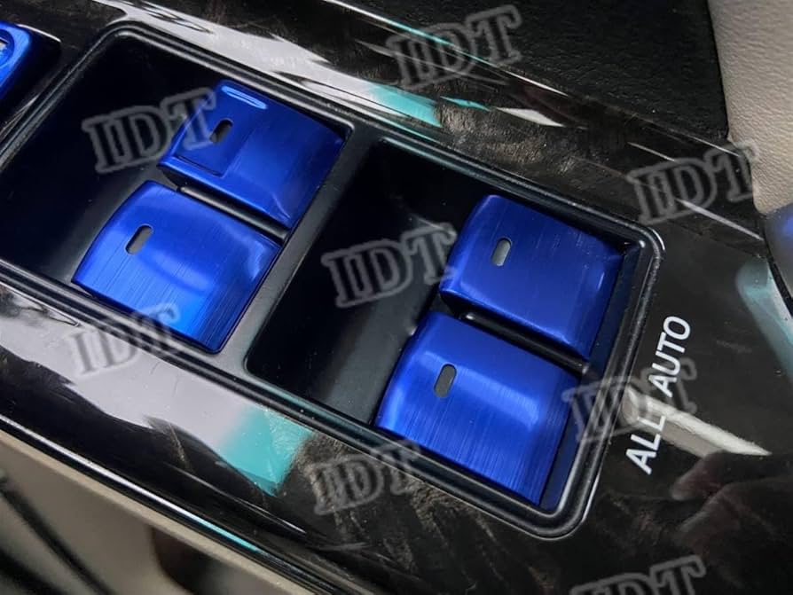 純正パワーウィンドウスイッチ　レクサスCT200h H25年式 レクサスCT200h パワーウインドウ スイッチステッカー 5D