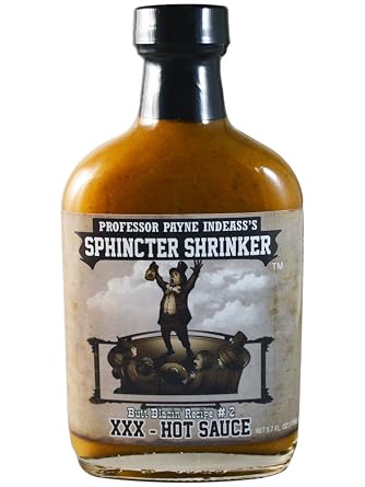 Professor Payne Indeass Sphincter Shrinker Hot Sauce, 5.7 fl oz