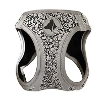 Croci Hiking Reflective High Visibility – Pettorina riflettente catarifrangente per cani, regolabile e imbottita, doppia chiusura di sicurezza velcro e fibbia, taglia L 46-53 cm