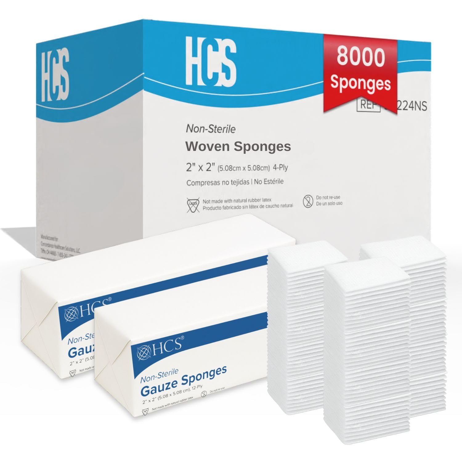 Medical Gauze Pads - Wound Care & First Aid -12