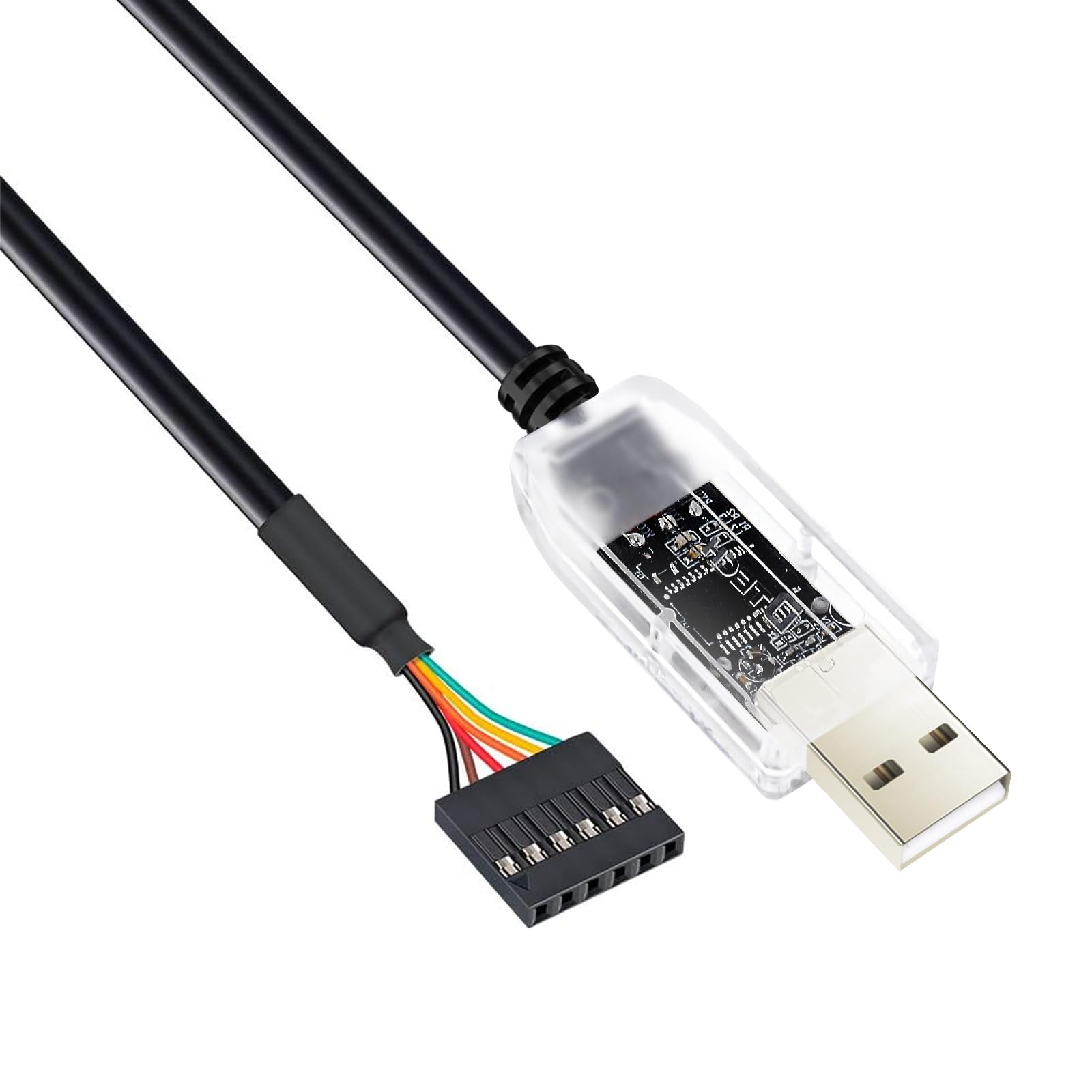 Amazon.co.jp: DTECH FTDI USB-TTLシリアル変換ケーブル 1m - 5V