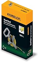 Vista 2 de Komelon Cinta métrica larga de acero con carrete abierto N6100, 100 pies
