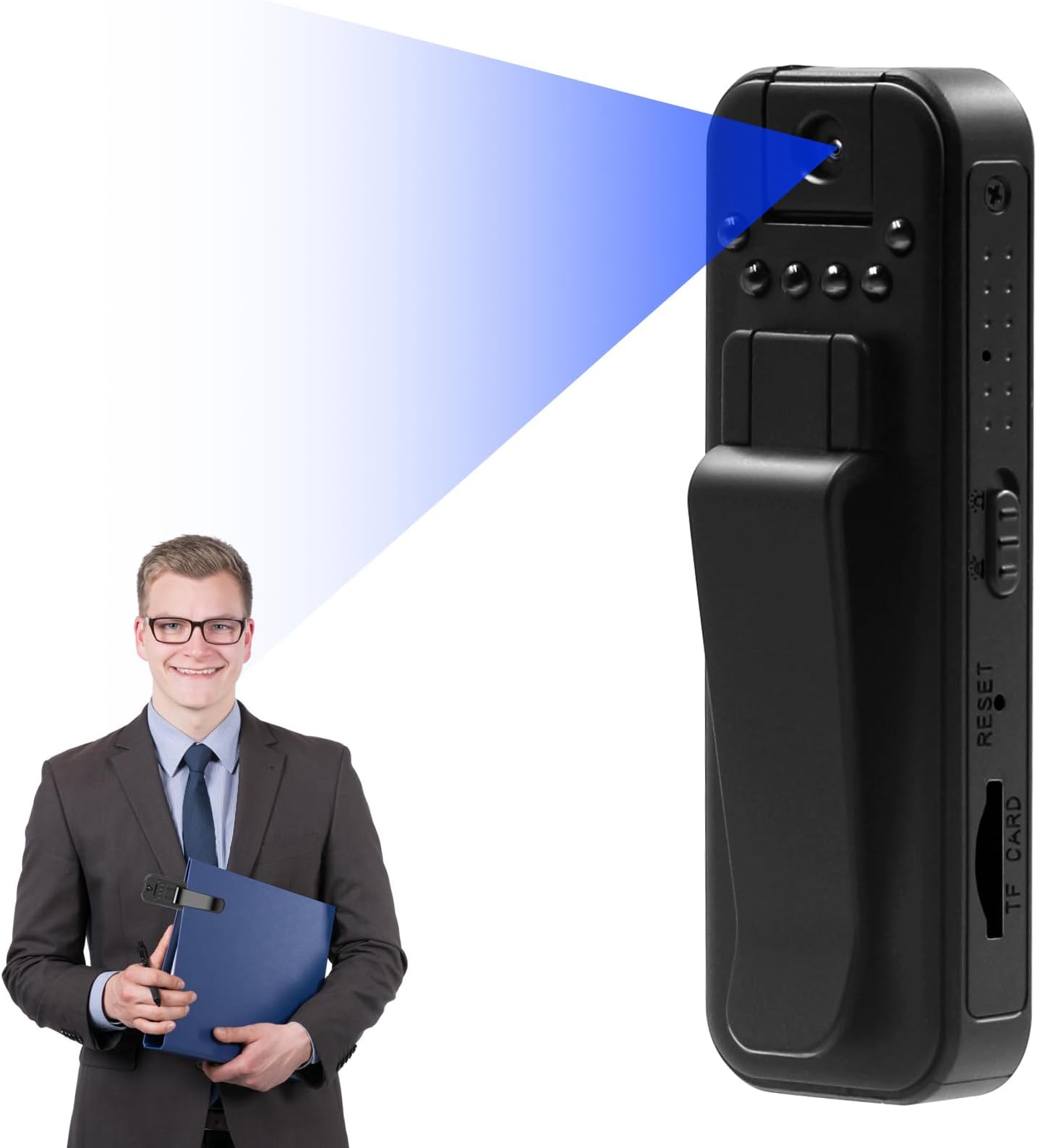 Bextgoo Mini Bodycam 1080P - 32GB Körperkamera Ohne WLAN