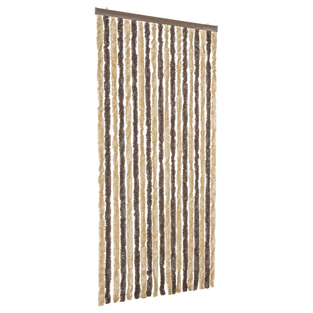 vidaXL - Fly Curtain - 56 x 185 cm - Brown