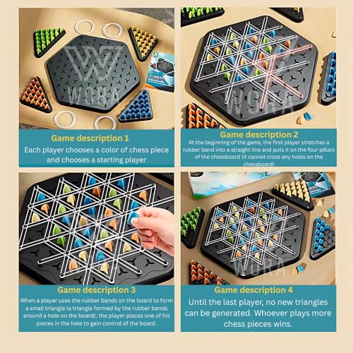 Image of Wora Educational Games Combo Pack of 3 - Toys for 4 Year Boy, Educational Toys for 3 Year Old, Kids Playing Items Indoor - Intelligent Toy Battlegame for Cognitive Development