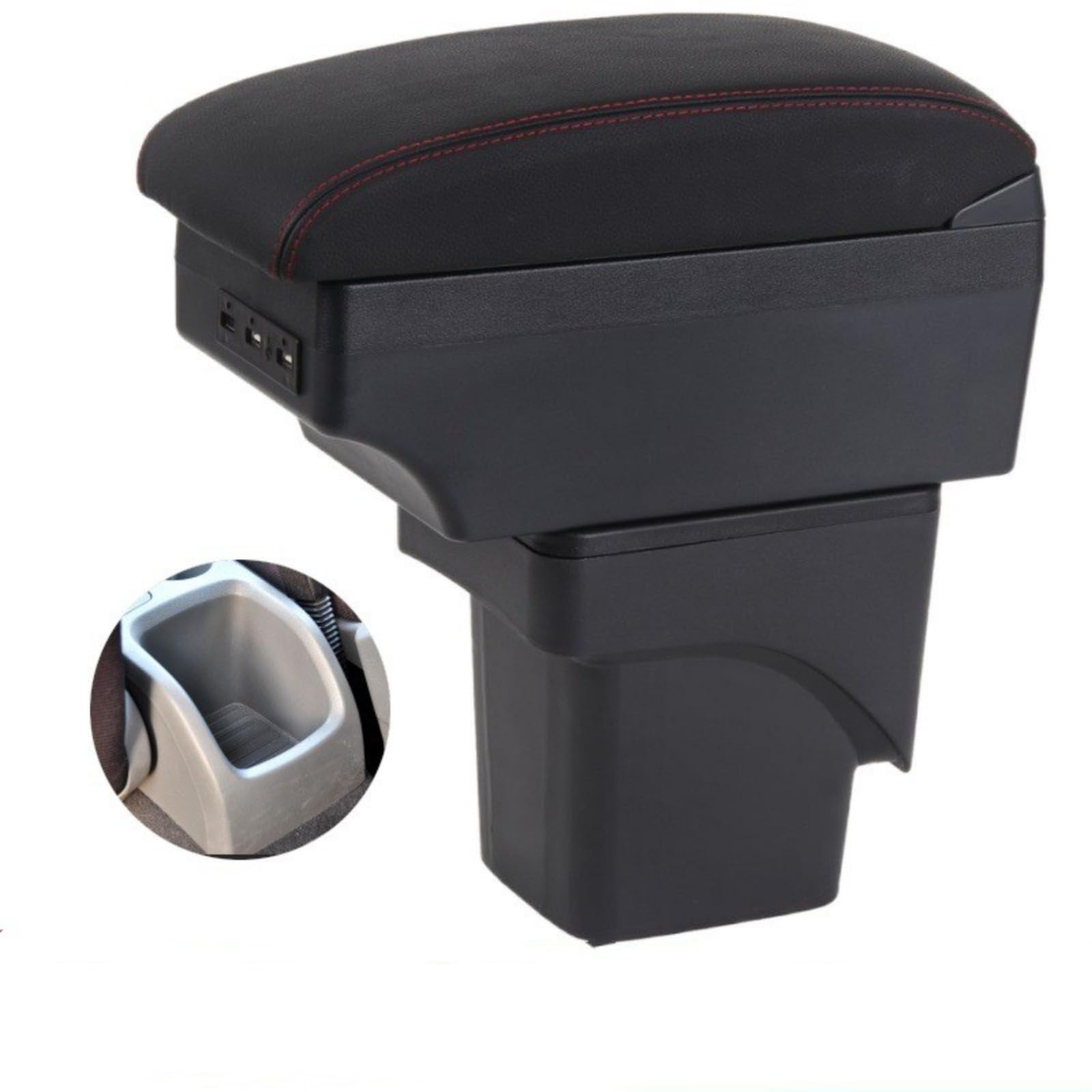 Armsteun Modern Ford Focus 2 vanaf 2005 - 2011 Kunstleer Zwart | 64230KZ | Nederlands