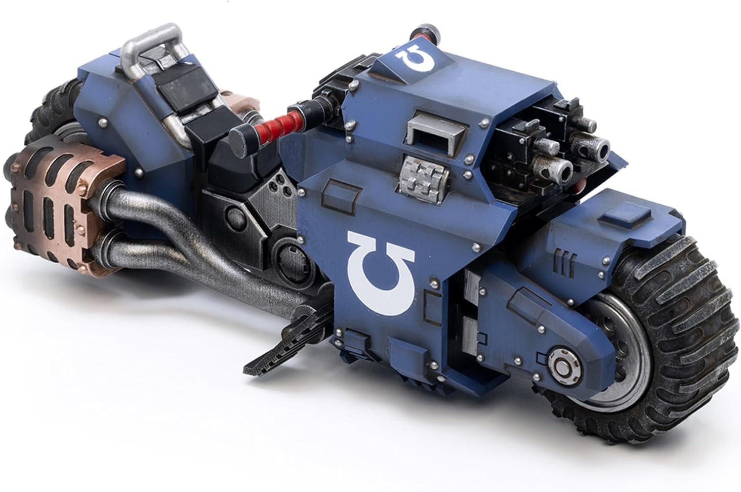 TOYVERSE JOYTOY 1/18 Figurine d'action Warhammer 40,000, Ultramarines Outriders, Articulations Mobiles Modèle de Personnage, 15 Ans et Plus - 1