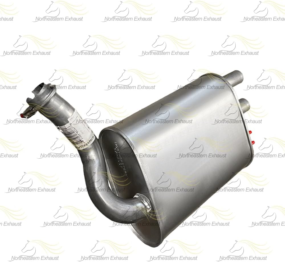 Exhaust Driver Side Muffler Compatible for 2004-2008 Nissan Maxima 3.5L | Direct-Fit | Northeastern Exhaust | Free Clamp Included | Automotive Replacement Part