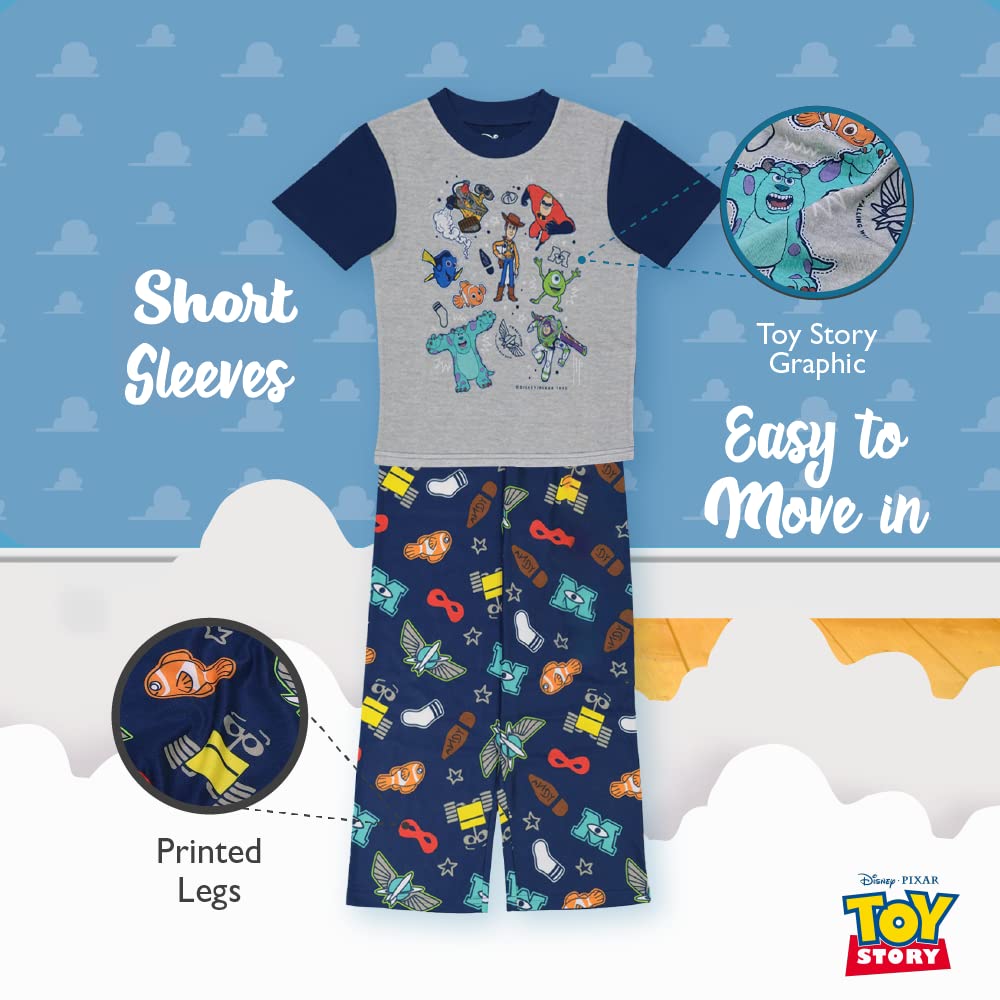 Disney Boys' Mickey Avengers Toy Story 5-Piece Pajama Set