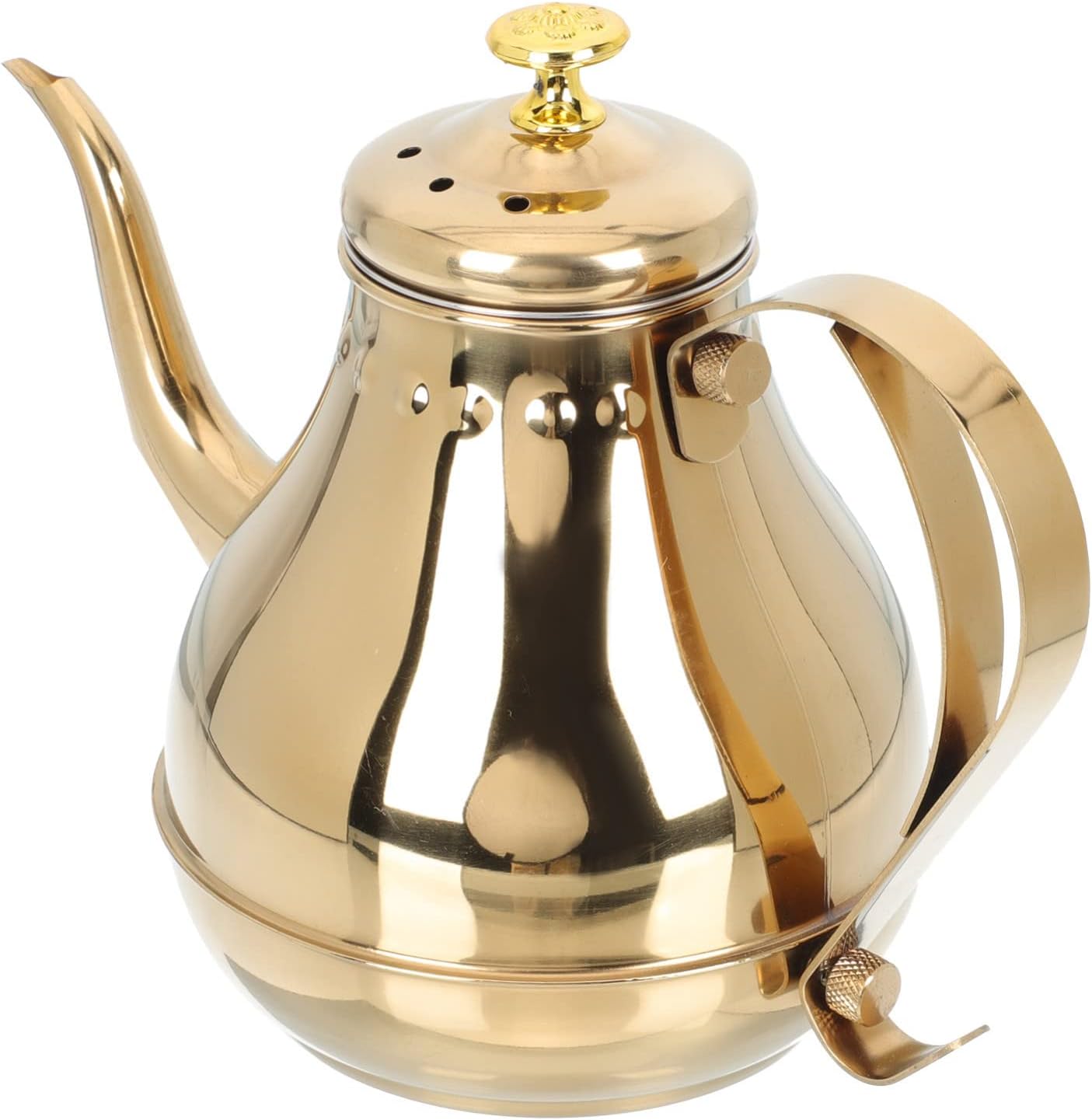 Nuolux ティーポット やかん 急須 茶こし付き 耐熱 ステンレス 紅茶ポット ルーツティー リーフティー 花茶 麦茶