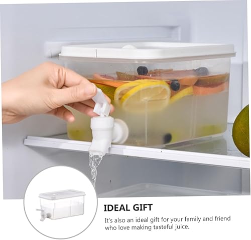 Miniatura 9 de 1 hervidor frío con dispensador de bebidas de plástico de dragón, jarra de plástico, botellas de vidrio para refrigerador, hervidor de agua