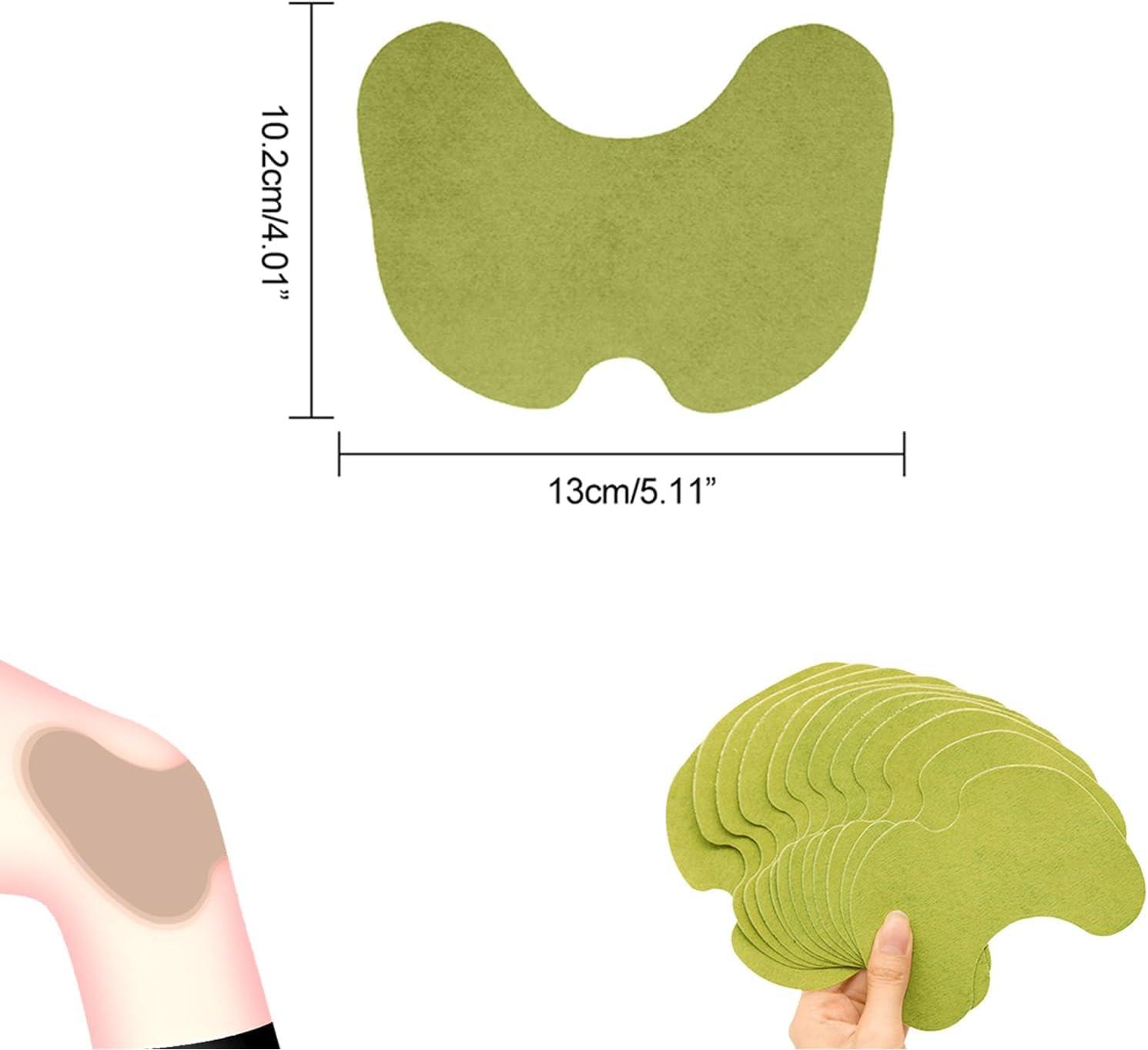 Knee Patches for Joints and Muscles, 36 Pieces, Thermal Knee Patches Shoulder Neck, Long Lasting Thermal Patches for Muscle and Joint Pain (1) 3