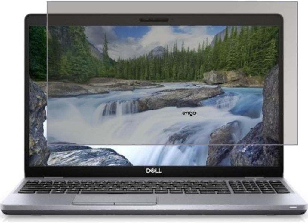 Engo Dell Latitude 5510 15.6 inç ile Uyumlu Hayalet Ekran Koruyucu Şeffaf