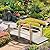 Outsunny Fir Wood Garden Bridge Arc Walkway with Side Railings for Backyards, Gardens, and Streams, Natural Wood, 60" x 26.5" x 19"