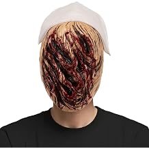 Halloween Nurse Mask - Realistic Silent kills Latex Mask for Scary Theme Parties & Cosplay Events