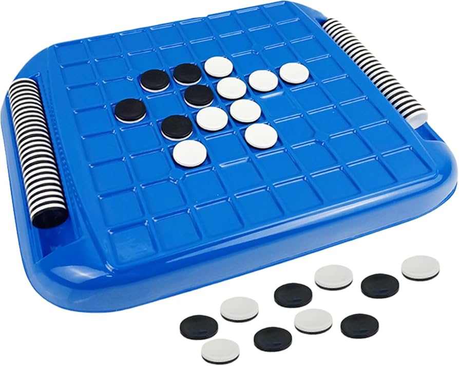 Amazon | リバーシボードゲーム、ポータブルオセロゲーム,知育