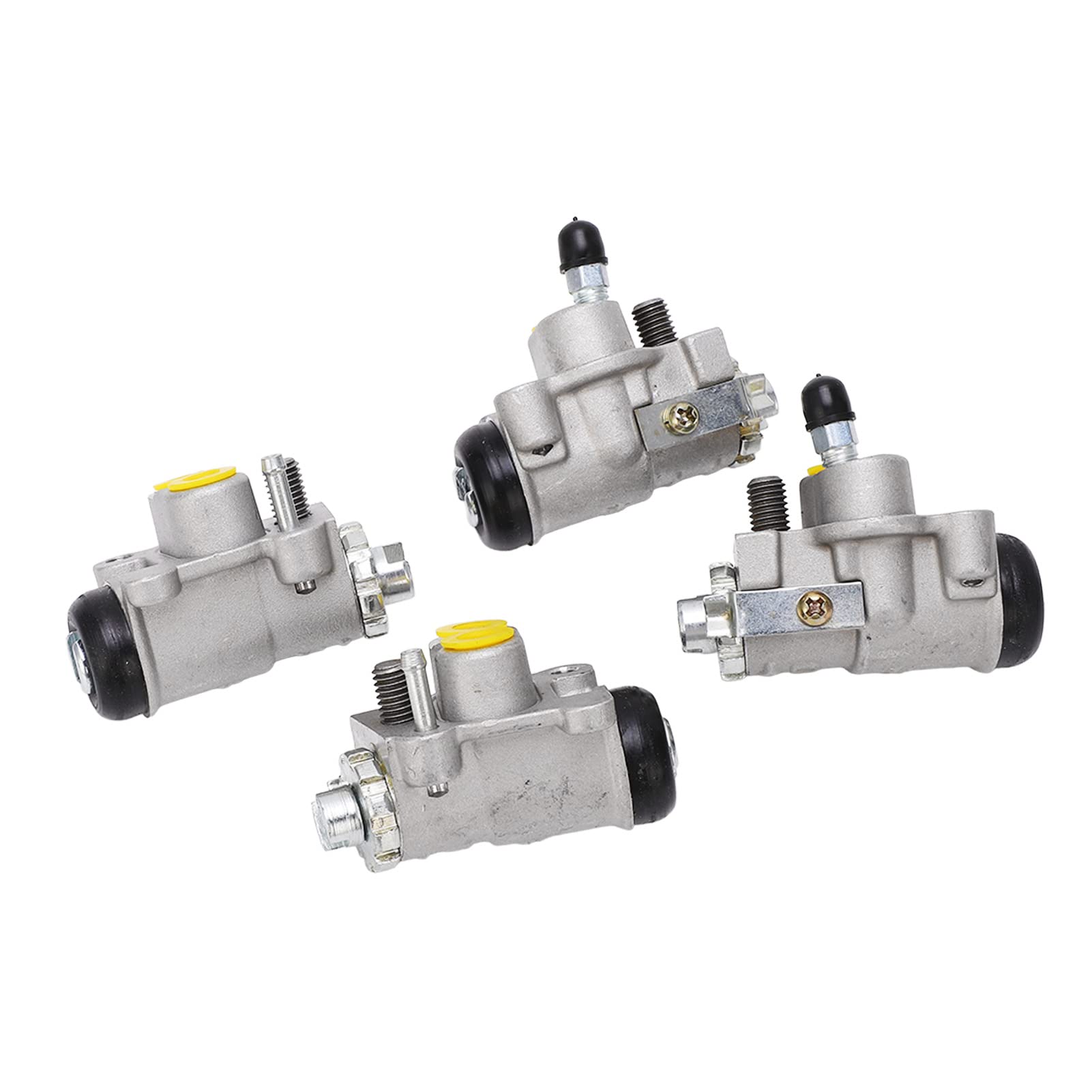 Matybobe Cilindros de la Rueda del Freno Delantero 45350 HN5 N01 Conjunto para Capataz 450 TRX400FW TRX450FE Convierte Eficientemente la Fuerza Hidráulica en Material de Acero