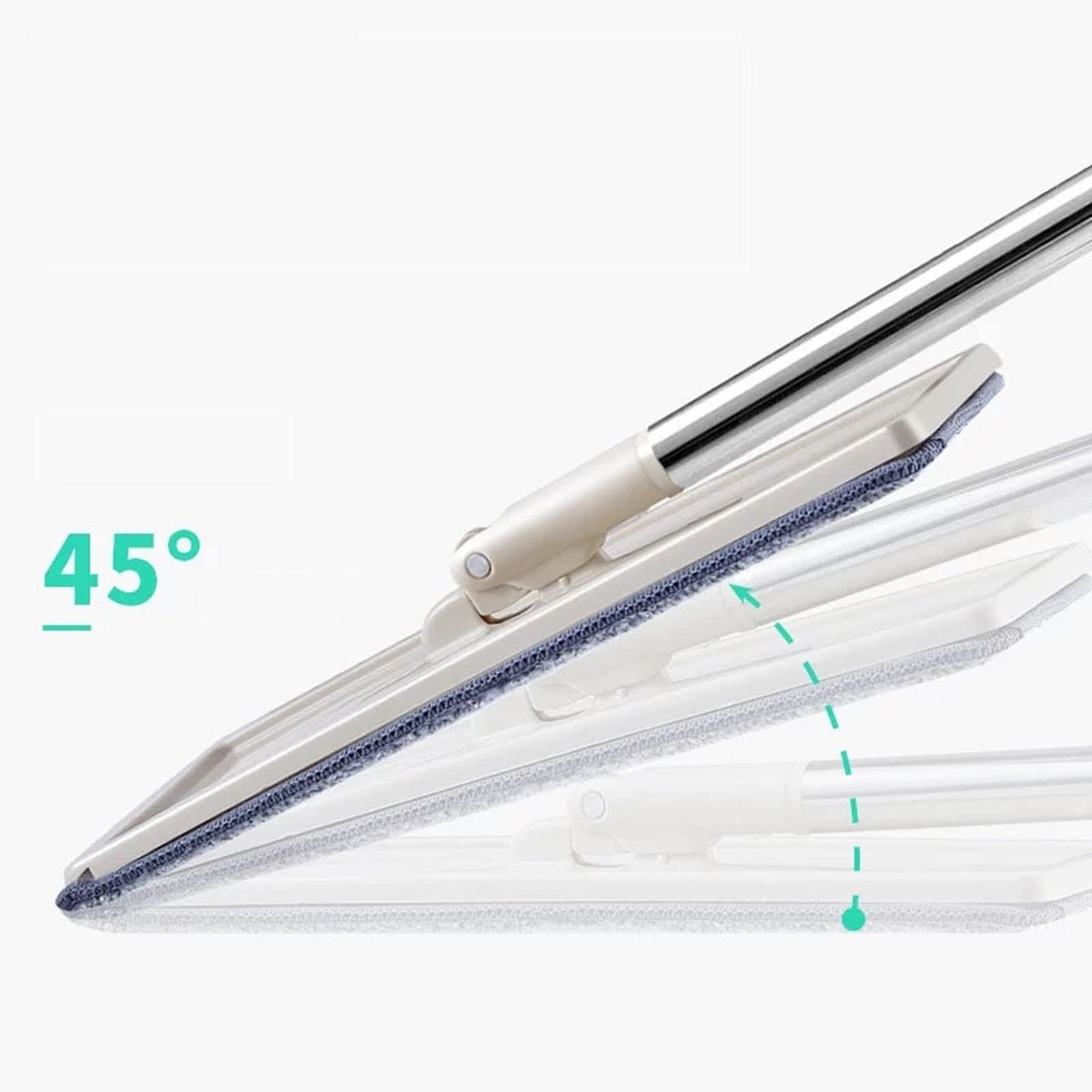 Mop Mop per la casa Mop per Il Lavaggio a Mano Mop Gratuito Mop per la Pulizia Rapida in Microfibra Mop Piatto strizzabile per Il Lavaggio Mop per la Pulizia con Kit Secchio Appreso ampiamente