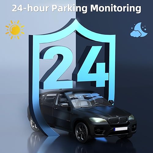 Miniatura 7 de Espejo retrovisor inteligente, pantalla táctil IPS de 10 pulgadas, cámara de tablero de espejo de visión nocturna, detección de movimiento, cámara