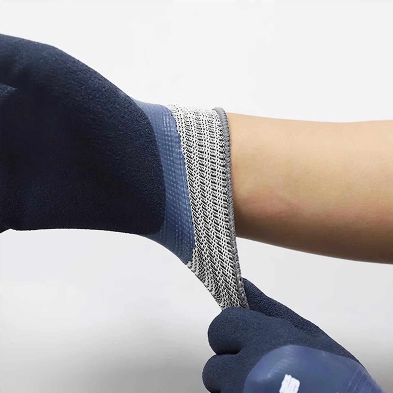 Genérico Guantes de electricista aislados de 1000 V: guantes de trabajo de goma resistentes a la tensión for prevenir descargas eléctricas.