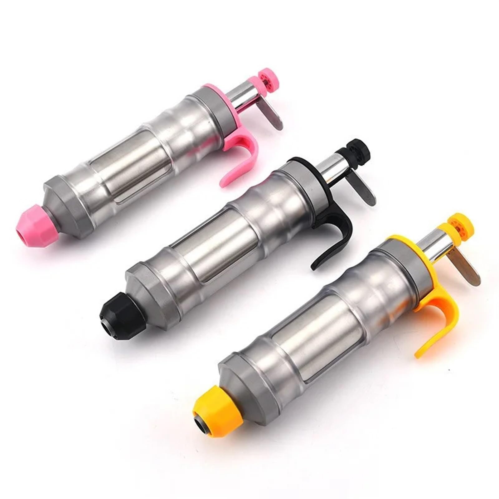 Syringe para Decorar Tartas Extrusora manual de punto alto for el hogar | Herramientas for hornear DIY Decoración de pasteles Spray Postre Jeringa(Yellow)