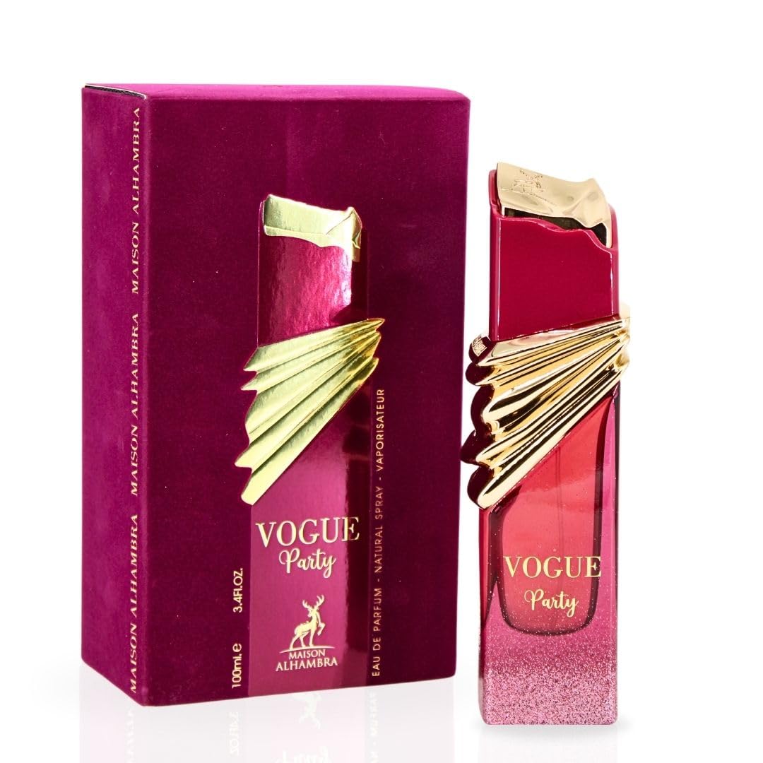 Amazon.com : Maison Alhambra Vogue Party Eau de Parfum Spray