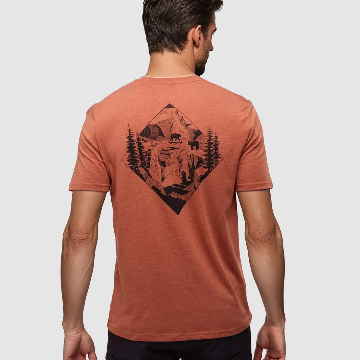tentree Men's Bear Ridge T-Shirt – Organic Cotton, Soft & Insulating, Regular Fit, Eco-Friendly, Comfortable Everyday Wear - Image 6