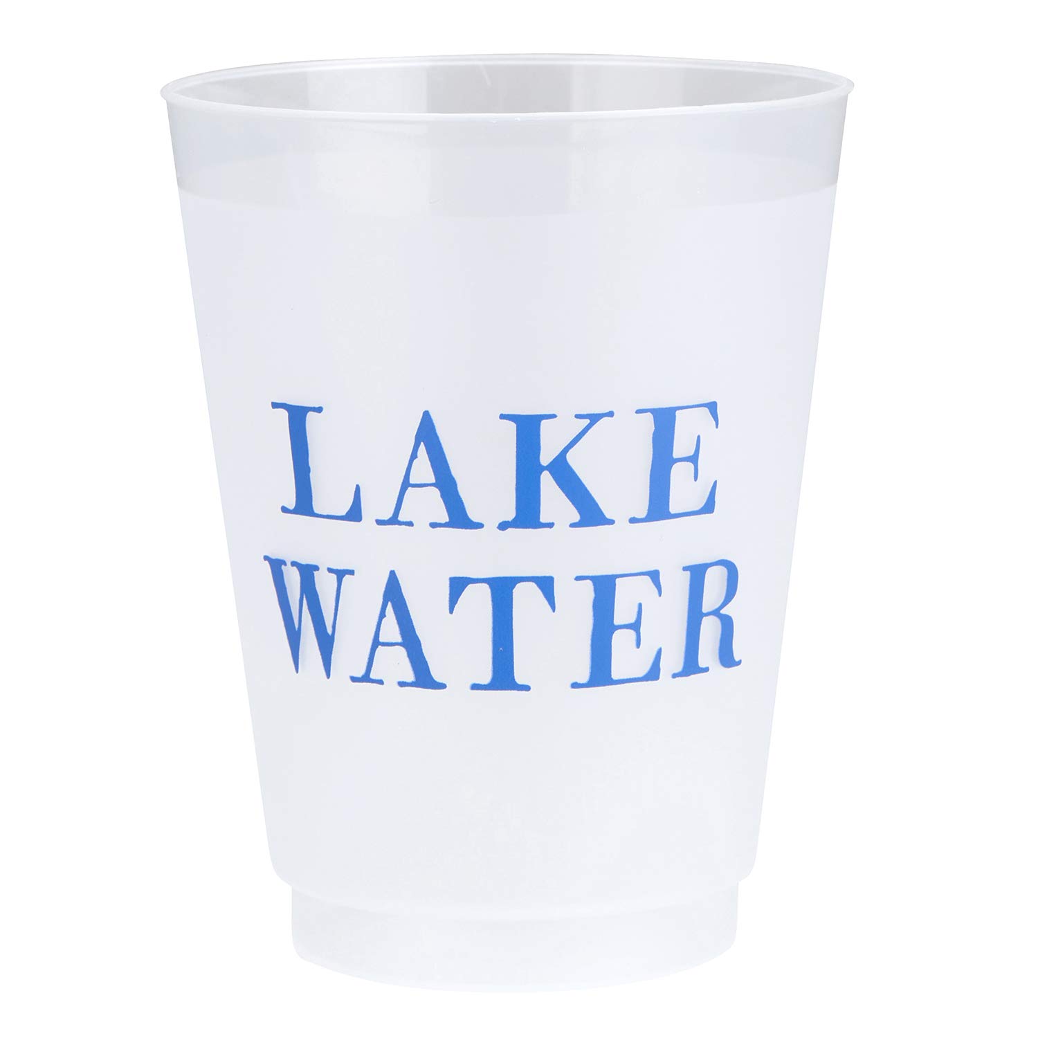 Santa Barbara Design Studio Face to Face Frost Flex Cups - Lake Water (Pack of 8)