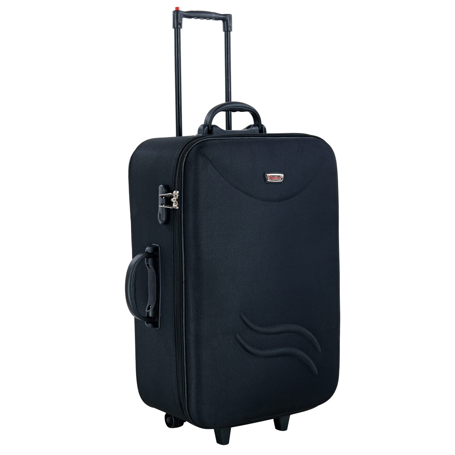 Skyline Expandable Polyester Soft Case Trolley Bag Suitcase With