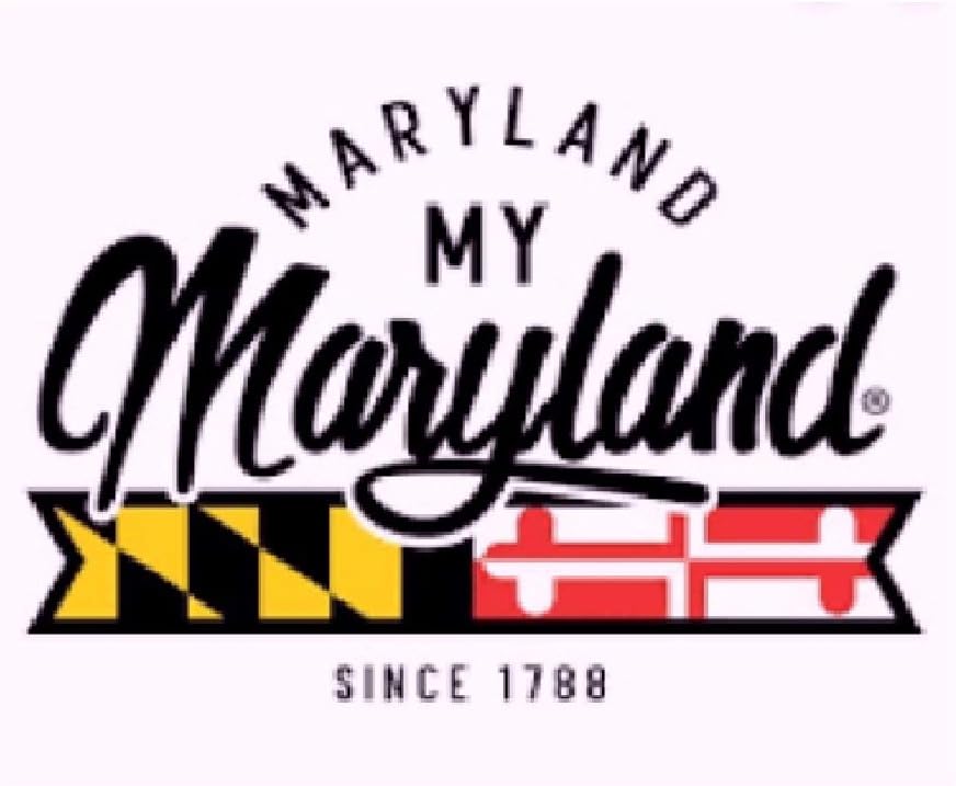 Maryland Flag Dog Leash Maryland My Maryland, redyellow, 6 foot