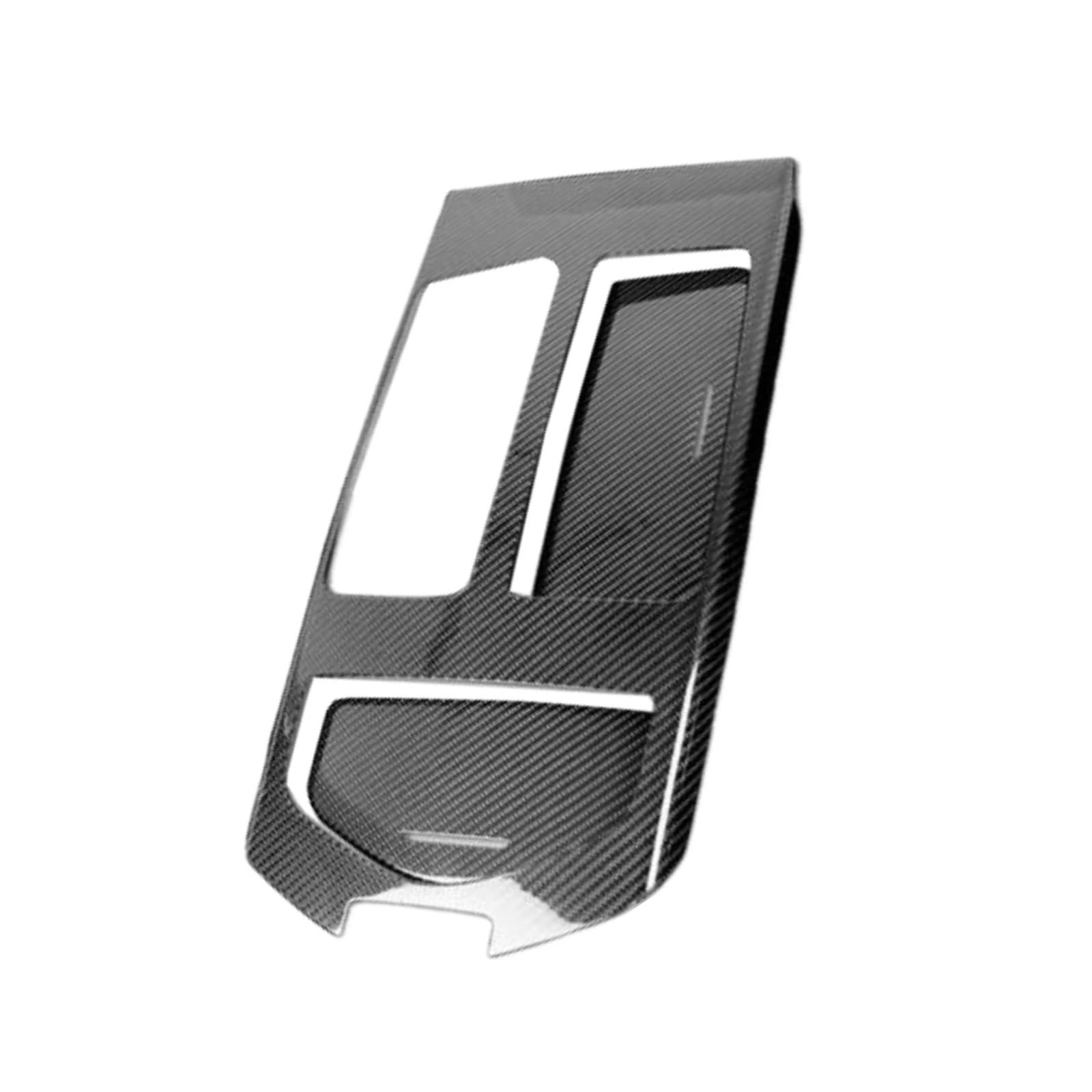 Carbon Fiber Center Style Console Panel Cover Trim Kompatybilny z Maserati Ghibli 2013-2016 Black Gear Shift Auto Części zamienne