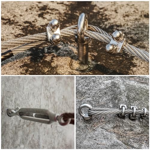 Image of uxcell Ring Lifting Expansion Eyebolt, 5pcs M10x100mm 304 Stainless Steel Expansion Screw with Eye Ring for Concrete Brick Wall