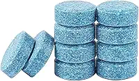 Kit 10 Pastilhas Limpadoras Para-brisa Automotivo | Limpa Vidro Concentrado Dose Única Cada Pastilha Trata Até 4 Litros