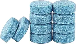 Kit 10 Pastilhas Limpadoras Para-brisa Automotivo | Limpa Vidro Concentrado Dose Única Cada Pastilha Trata Até 4 Litros