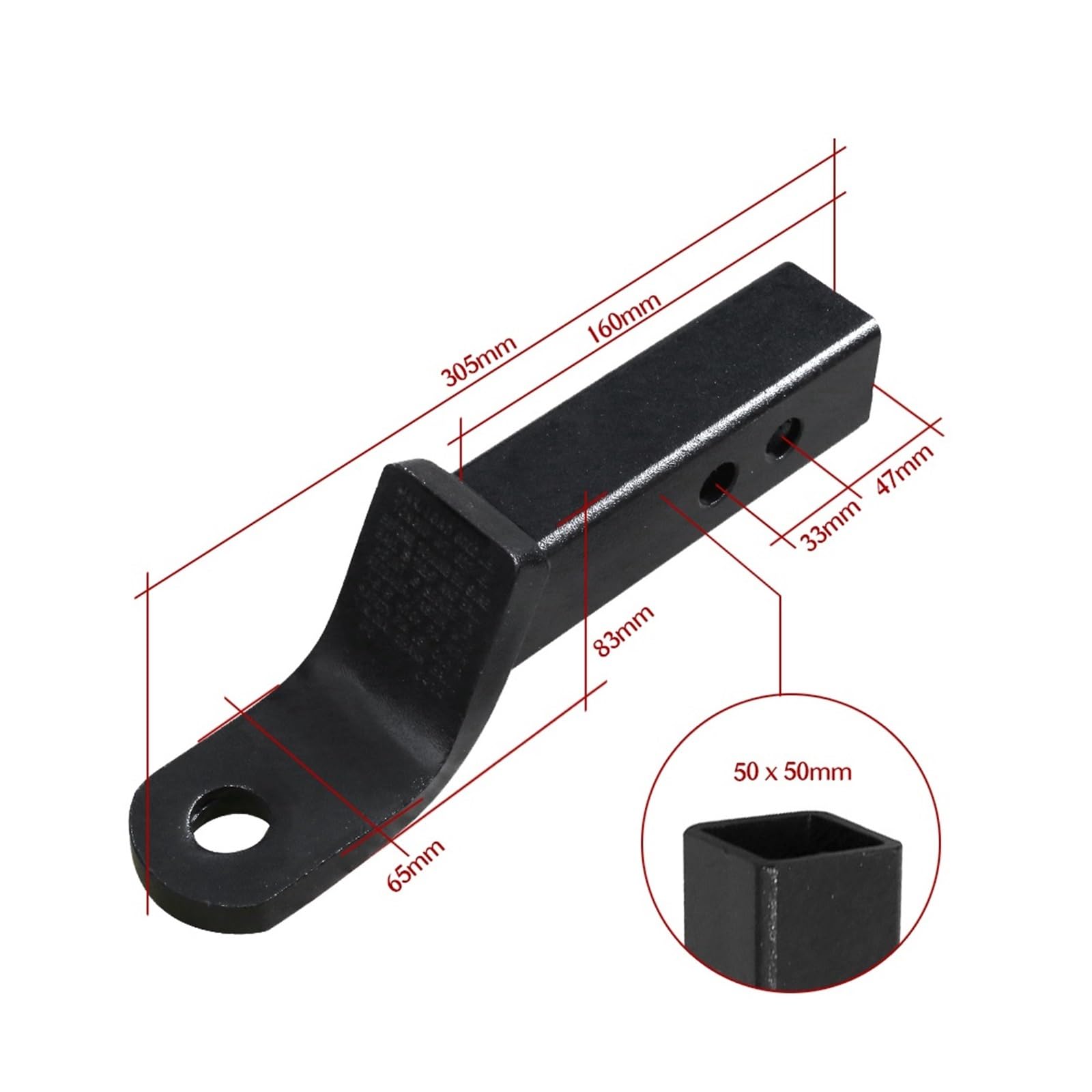 PROLUNGA A SFERA Gancio Traino Inclinabile Universale Per - Foto 11