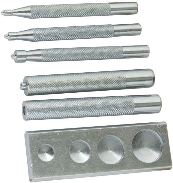 Tandy LeatherSnap-All Snap Setter Set craft Tools 8108-10