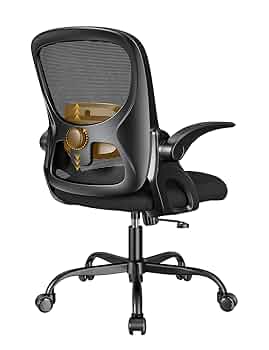 ❤️新品❤️オフィスチェア デスクチェア 疲れない 通気性 在宅勤務 跳ね上げ Amazon.co.jp: KATYOU オフィスチェア デスクチェア 事務椅子