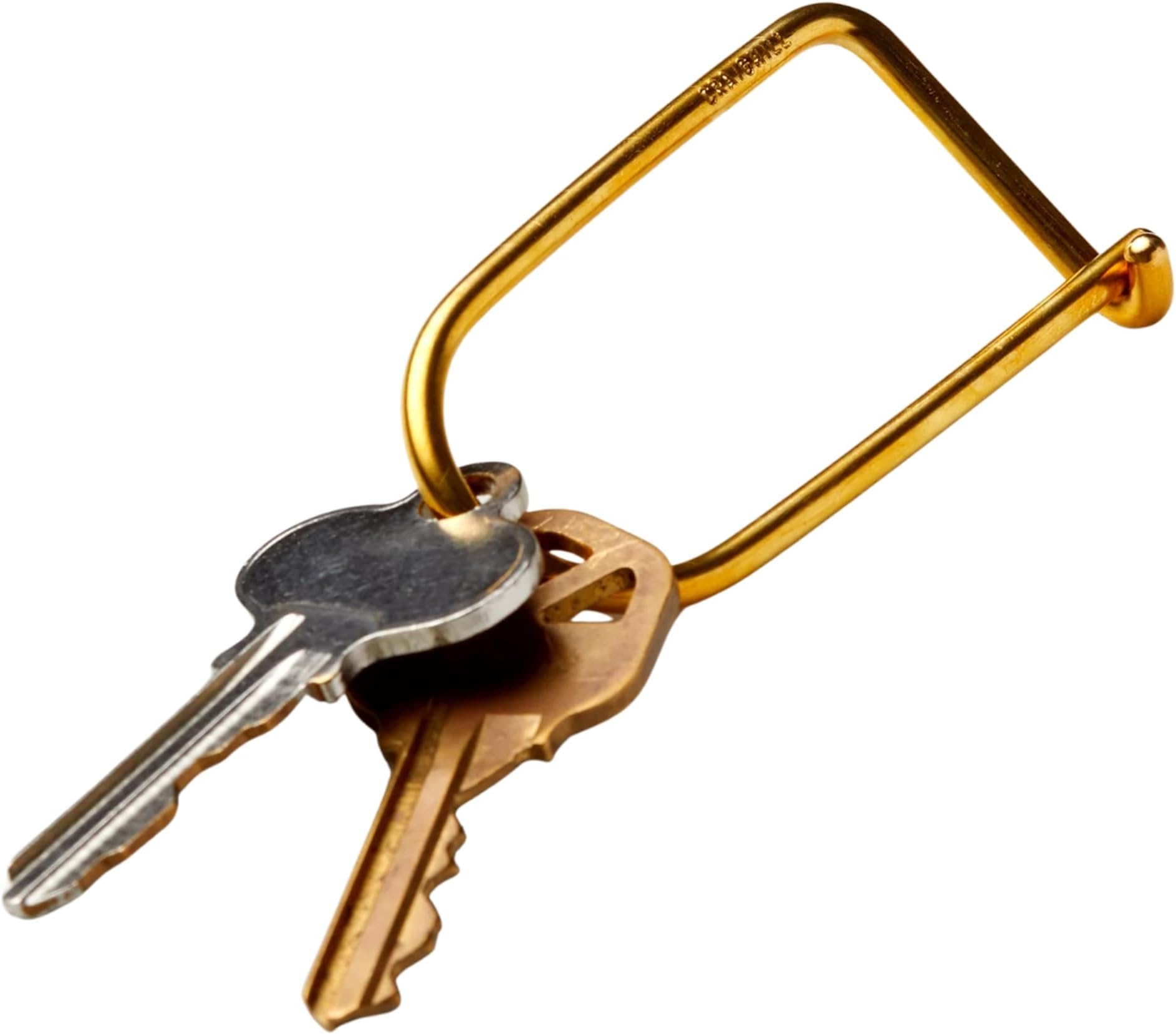 Wilson Keyring - 2" Carabiner Keychain Clip, Key Ring for Car Keys, Lightweight, D Ring Key Organizer