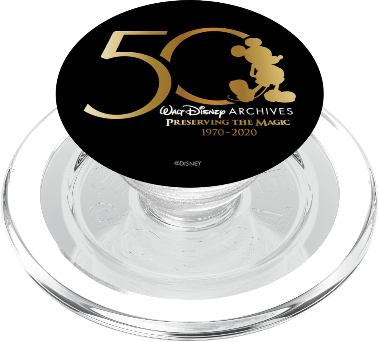 Walt Disney Archives 50th Anniversary Preserving the Magic PopSockets PopWallet for MagSafe