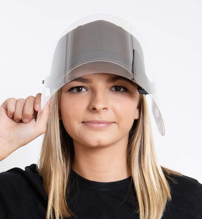 Baseball Cap Face Shield at Amazon 